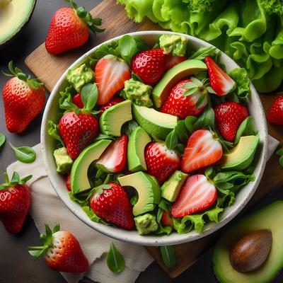 Image of Strawberry Avocado Salad