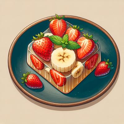 Image of Strawberry Banana Mold