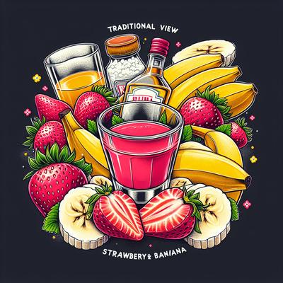 Image of Strawberry Banana Rum Jello Shots