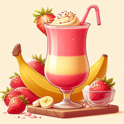 Image of Strawberry Banana Slush
