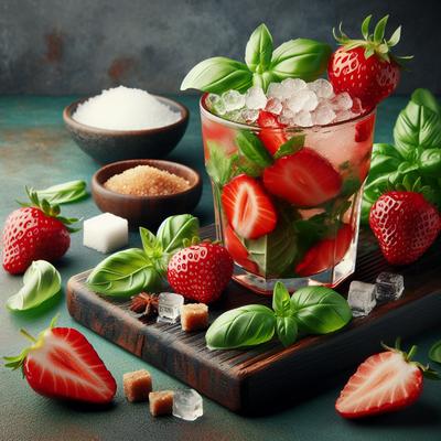 Image of Strawberry Basil Mojito