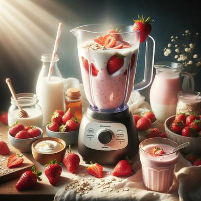 Image of Strawberry Blender Breakfast