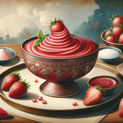 Image of Strawberry Blender Mousse