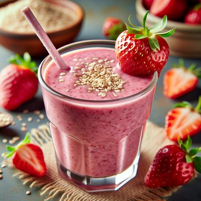 Image of Strawberry Bran Smoothie
