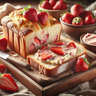 Image of Strawberry Bread Strawberry Butter