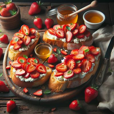 Image of Strawberry Bruschetta