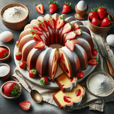 Image of Strawberry Bundt Cake