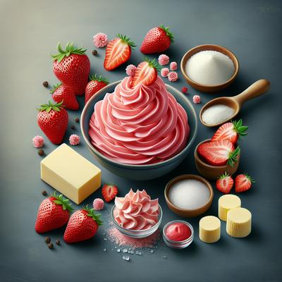 Image of Strawberry Buttercream Icing