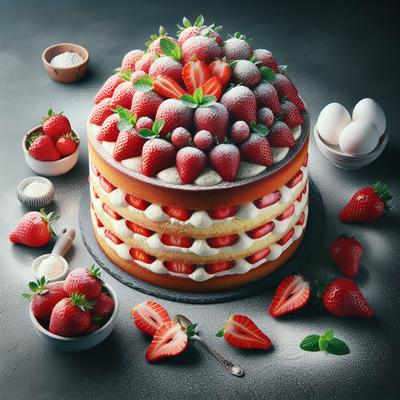 Image of Strawberry Cassata