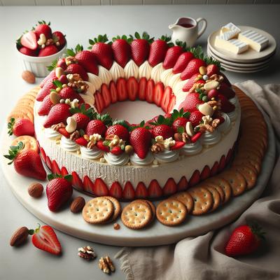 Image of Strawberry Cheese Ring