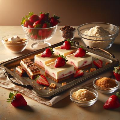 Image of Strawberry Cheesecake Bars Cookie Mix