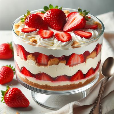 Image of Strawberry Cheesecake Trifle