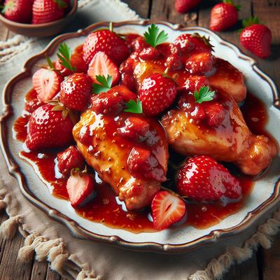 Image of Strawberry Chicken