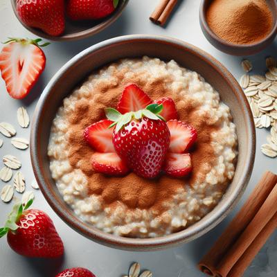 Image of Strawberry Cinnamon Oatmeal
