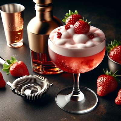Image of Strawberry Cloud Cocktail