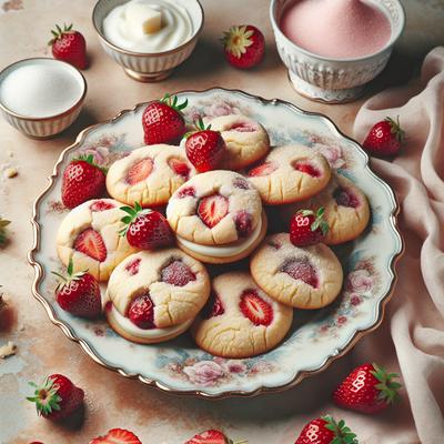 Image of Strawberry Cookies