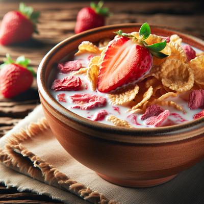 Image of Strawberry Corn Flakes