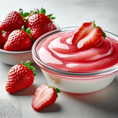 Image of Strawberry Cream Cheese Glaze
