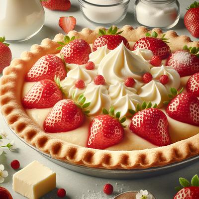 Image of Strawberry Cream Pie