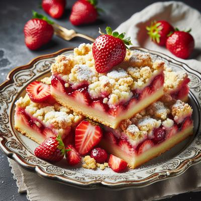 Image of Strawberry Crumble Bars