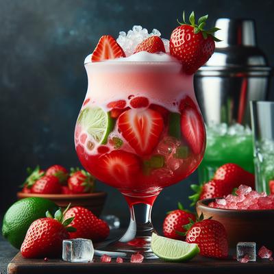 Image of Strawberry Daiquiri Punch