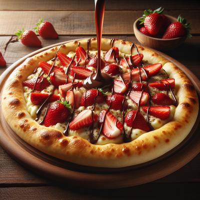 Image of Strawberry Dessert Pizza