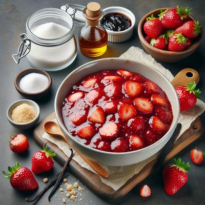 Image of Strawberry Filling for Cakes and Cake Rolls