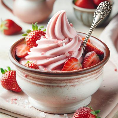 Image of Strawberry Frozen Yogurt