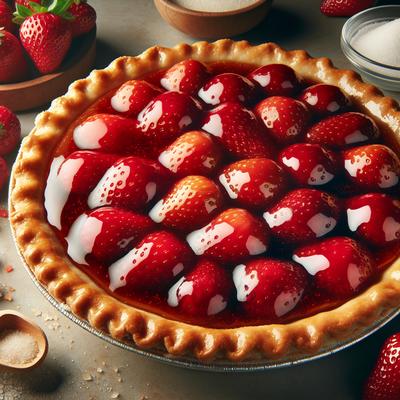Image of Strawberry Glaze Pie