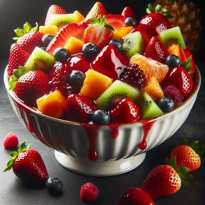 Image of Strawberry Glazed Fruit Salad