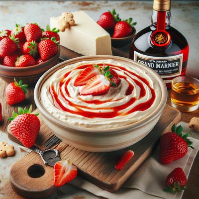 Image of Strawberry Grand Marnier Cheesecake Dip
