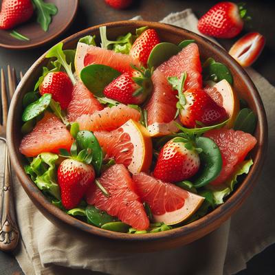 Image of Strawberry Grapefruit Salad