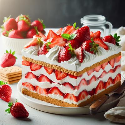 Image of Strawberry Icebox Cake