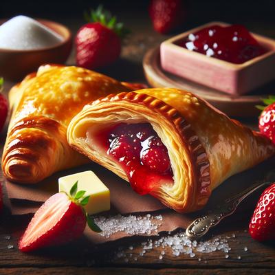 Image of Strawberry Jam Turnovers
