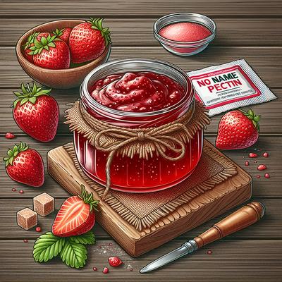 Image of Strawberry Jam Using No Name Pectin