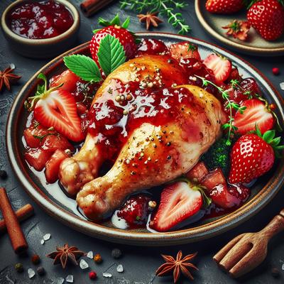 Image of Strawberry Jammed Chicken