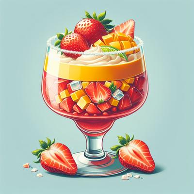Image of Strawberry Mango Margarita Dessert Virgin