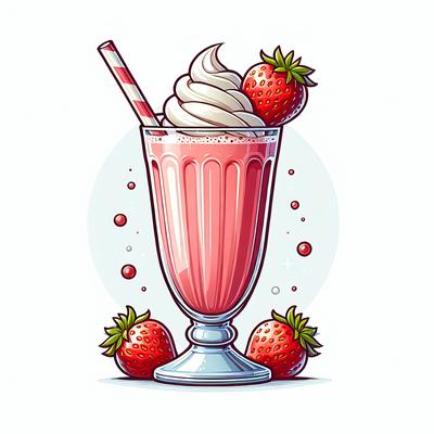 Image of Strawberry Milkshake