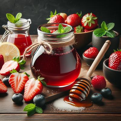 Image of Strawberry or Any Berry Breakfast Syrup