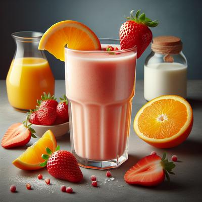 Image of Strawberry Orange Julius Smoothie