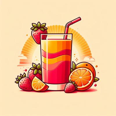 Image of Strawberry Orange Sunrise