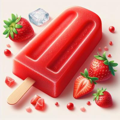 Image of Strawberry Popsicle