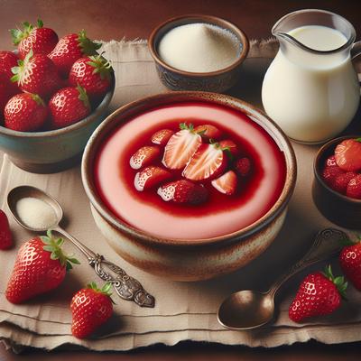 Image of Strawberry Pudding