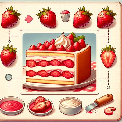 Image of Strawberry Ripple Cake