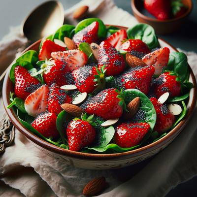 Image of Strawberry Salad W Poppy Seed Dressing