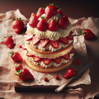 Image of Strawberry Shortcake a La Treebeard's