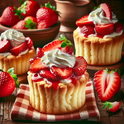 Image of Strawberry Shortcake Cups