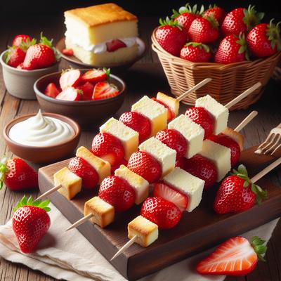 Image of Strawberry Shortcake Kabobs
