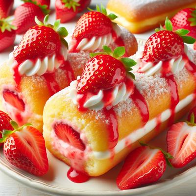 Image of Strawberry Smothered Twinkies