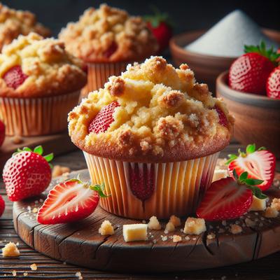 Image of Strawberry Streusel Muffins